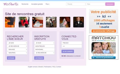 Site de rencontre gratuit : MoiPourToi